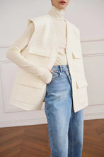 Charger l'image dans la galerie, Crush Custom-Made Tweed Wool Pocket Vest