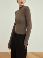 Load image into Gallery viewer, Lora Seamless Extra Fine Merino Wool Top