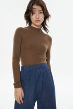 Load image into Gallery viewer, Lora Seamless Extra Fine Merino Wool Top