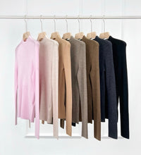 Load image into Gallery viewer, Lora Seamless Extra Fine Merino Wool Top