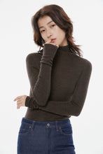 Load image into Gallery viewer, Lora Seamless Extra Fine Merino Wool Top