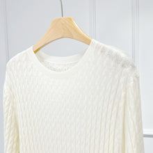 Charger l'image dans la galerie, Elegance Premier Merino Wool Cable Knit Dress