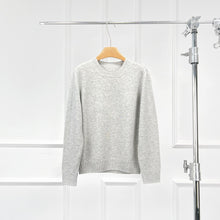 Load image into Gallery viewer, Mara Wool Cashmere Round Neck Sweater