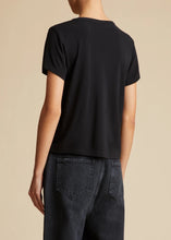 Load image into Gallery viewer, Emmy Round Neck Short Sleeve T-shirt