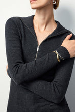 Load image into Gallery viewer, Felix Merino Wool Zip-Up Knit Long Sleeve