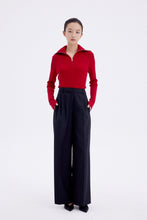 Load image into Gallery viewer, Felix Merino Wool Zip-Up Knit Long Sleeve