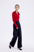 Load image into Gallery viewer, Felix Merino Wool Zip-Up Knit Long Sleeve