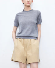 将图片加载到图库查看器,Maya Seamless Wool Knit Short Sleeve