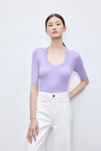 将图片加载到图库查看器,Eva Merino U-neck Top