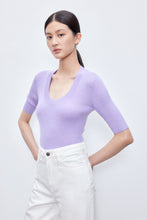 将图片加载到图库查看器,Eva Merino U-neck Top