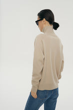 画像をギャラリービューアに読み込む, ÀIMAI Zip-neck High-density Wool Sweater