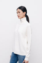 画像をギャラリービューアに読み込む, ÀIMAI Zip-neck High-density Wool Sweater