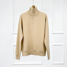 画像をギャラリービューアに読み込む, ÀIMAI Zip-neck High-density Wool Sweater
