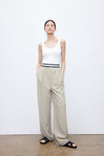 将图片加载到图库查看器,Garcon Simple Drape Belt Wide Leg Pants
