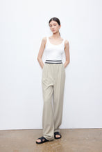 将图片加载到图库查看器,Garcon Simple Drape Belt Wide Leg Pants