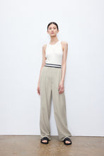 将图片加载到图库查看器,Garcon Simple Drape Belt Wide Leg Pants