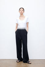 将图片加载到图库查看器,Garcon Simple Drape Belt Wide Leg Pants
