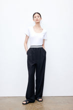将图片加载到图库查看器,Garcon Simple Drape Belt Wide Leg Pants