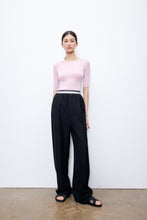 将图片加载到图库查看器,Garcon Simple Drape Belt Wide Leg Pants