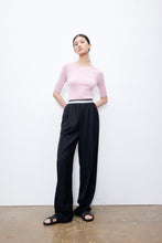 将图片加载到图库查看器,Garcon Simple Drape Belt Wide Leg Pants