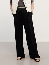 将图片加载到图库查看器,Garcon Simple Drape Belt Wide Leg Pants