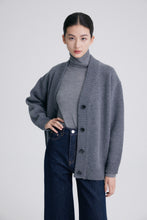 Cargar imagen en el visor de la galería, Comfy Premier Merino Wool V-Neck Cocoon Cardigan