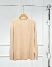 画像をギャラリービューアに読み込む, Wick Premier Cashmere Merino Wool Round Neck Sweater