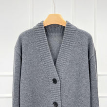 Cargar imagen en el visor de la galería, Comfy Premier Merino Wool V-Neck Cocoon Cardigan