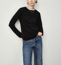 将图片加载到图库查看器,Sherman Round Neck Long Sleeve T-Shirt