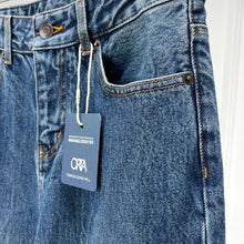 Load image into Gallery viewer, EGLITTA High-Waisted Wide-Leg Jeans