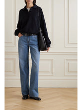 画像をギャラリービューアに読み込む, EGLITTA Straight-Leg Wide Jeans