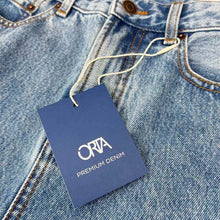 Load image into Gallery viewer, EGLITTA High-Waisted Wide-Leg Jeans