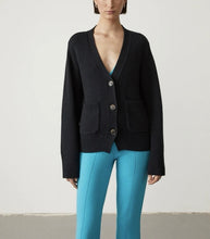 Load image into Gallery viewer, Jewel Premier Cashmere Merino Wool Cardigan