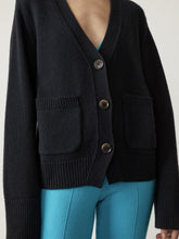 Load image into Gallery viewer, Jewel Premier Cashmere Merino Wool Cardigan