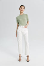 将图片加载到图库查看器,Maya Seamless Wool Knit Short Sleeve