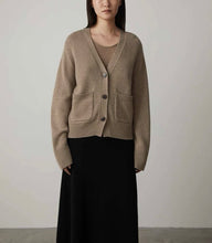 Load image into Gallery viewer, Jewel Premier Cashmere Merino Wool Cardigan