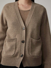 Load image into Gallery viewer, Jewel Premier Cashmere Merino Wool Cardigan