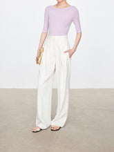 Load image into Gallery viewer, Carol Seamless Super Fine Merino Boat Neck Top