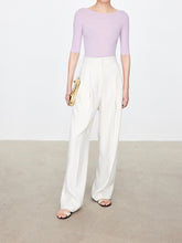 Load image into Gallery viewer, Carol Seamless Super Fine Merino Boat Neck Top