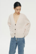 Load image into Gallery viewer, Jewel Premier Cashmere Merino Wool Cardigan