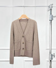 Load image into Gallery viewer, Jewel Premier Cashmere Merino Wool Cardigan
