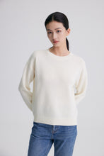 Cargar imagen en el visor de la galería, Isabel Premier Cashmere Merino Wool Round Neck Sweater