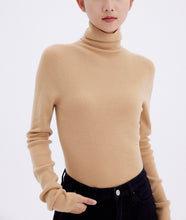 Cargar imagen en el visor de la galería, Camelia Thickened Seamless Turtleneck