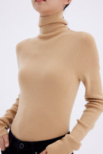 Cargar imagen en el visor de la galería, Camelia Thickened Seamless Turtleneck