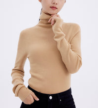 Cargar imagen en el visor de la galería, Camelia Thickened Seamless Turtleneck