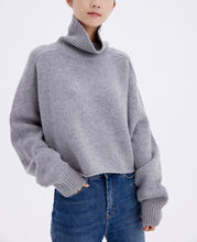 Load image into Gallery viewer, EHUD Wool Turtleneck Sweater