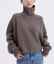 Load image into Gallery viewer, EHUD Wool Turtleneck Sweater