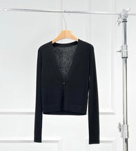 Load image into Gallery viewer, Kow Extra Fine Merino Wool-Silk V-Neck Cardigan