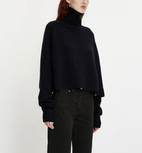 Load image into Gallery viewer, EHUD Wool Turtleneck Sweater