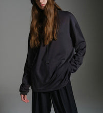 Load image into Gallery viewer, ANDREA Acetate Wool Round Neck Long Sleeve T-shirt